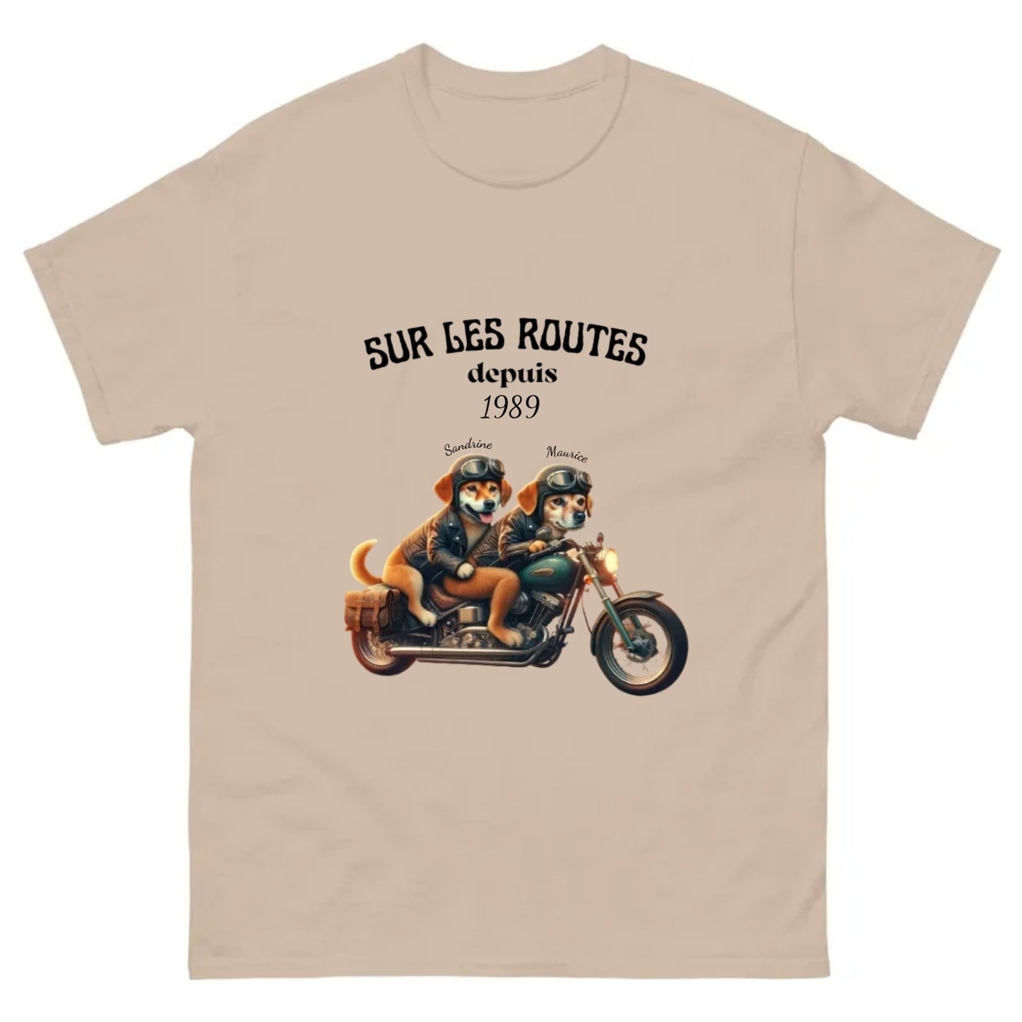 T-shirt Homme | Sur les routes Chiens